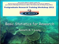 Statistics for Research - by Dr Kenneth Leung